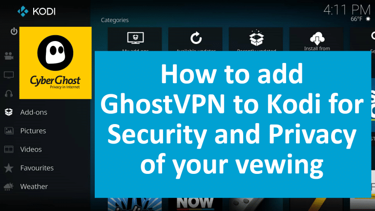 Step by step guide on how to add a VPN to Kodi