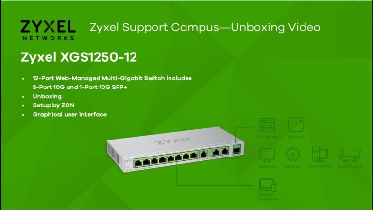 Zyxel XGS1250-12